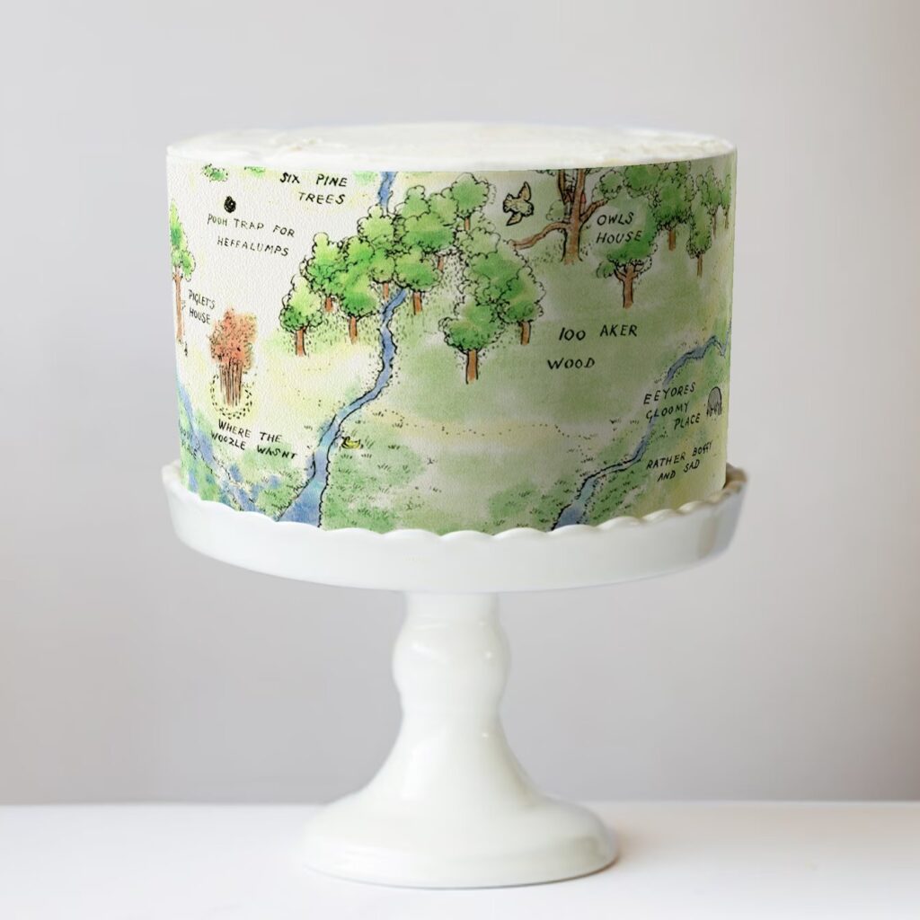 Hundred Acre Wood Cake Wrap