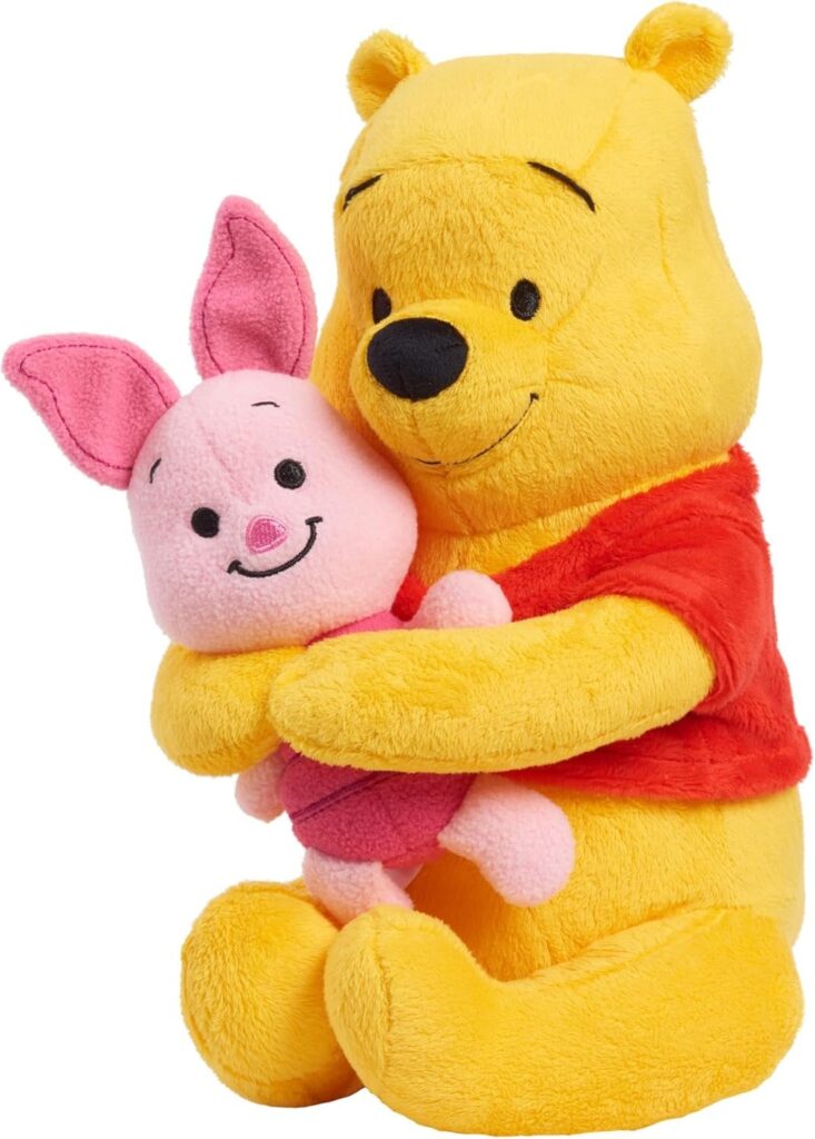 Disney Classics Lil Friends Winnie The Pooh and Piglet Plush Stuffed Animal