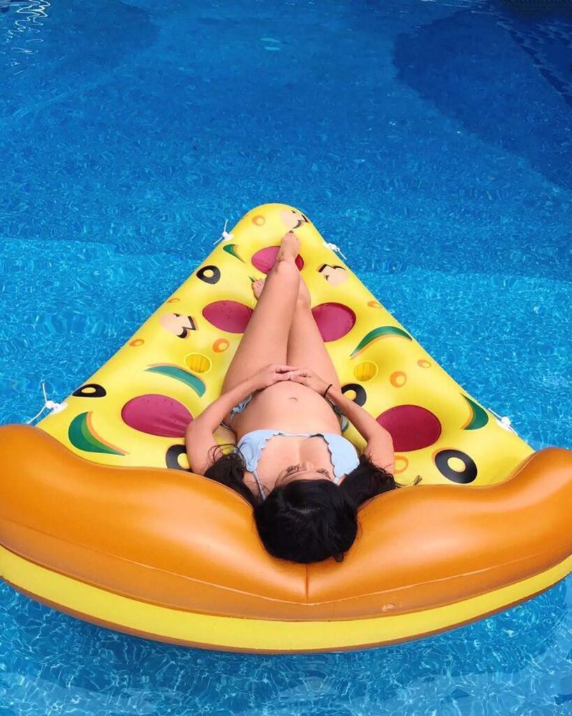 Giant Pizza Slice Pool Float