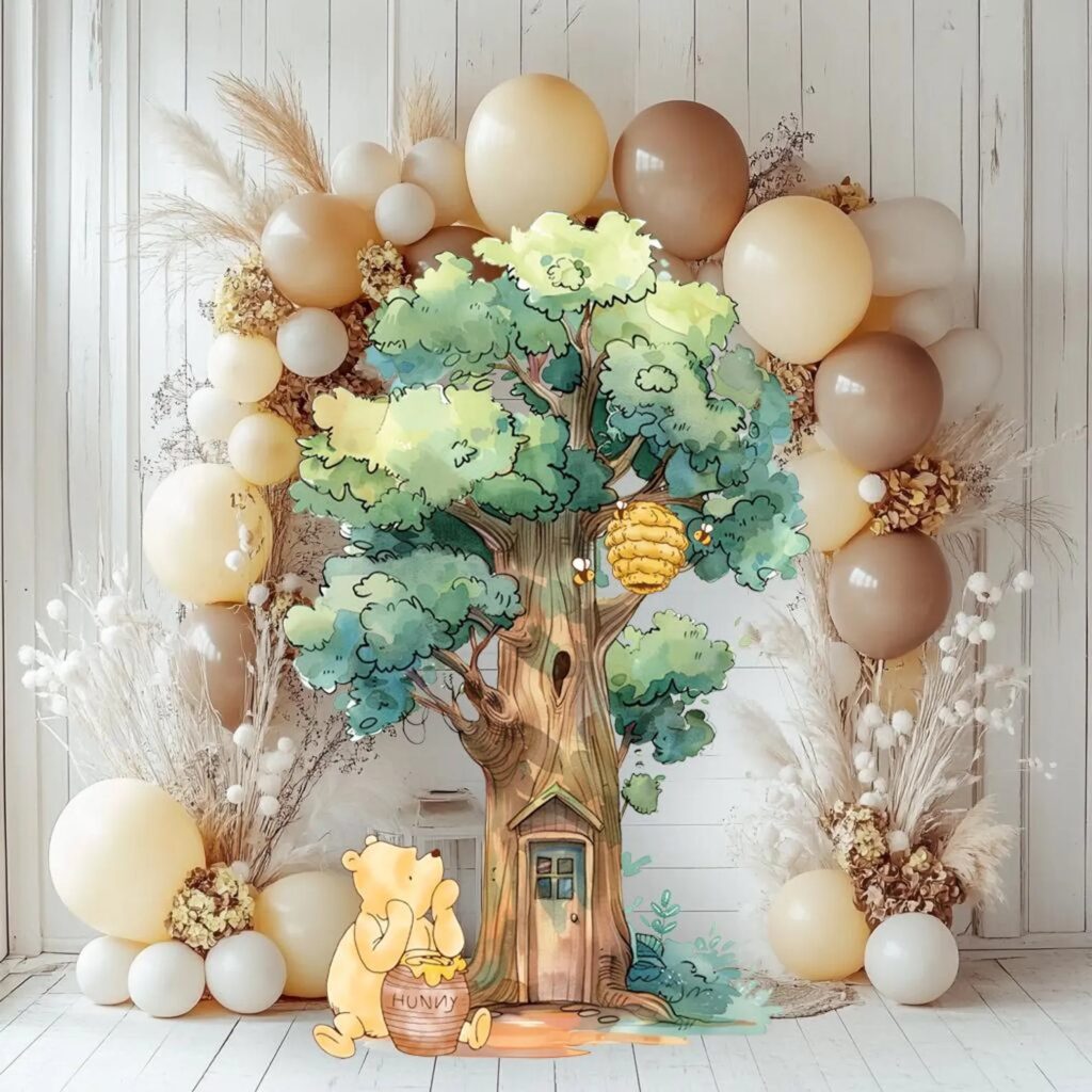 Winnie The Pooh Baby Shower Cutout Decoration