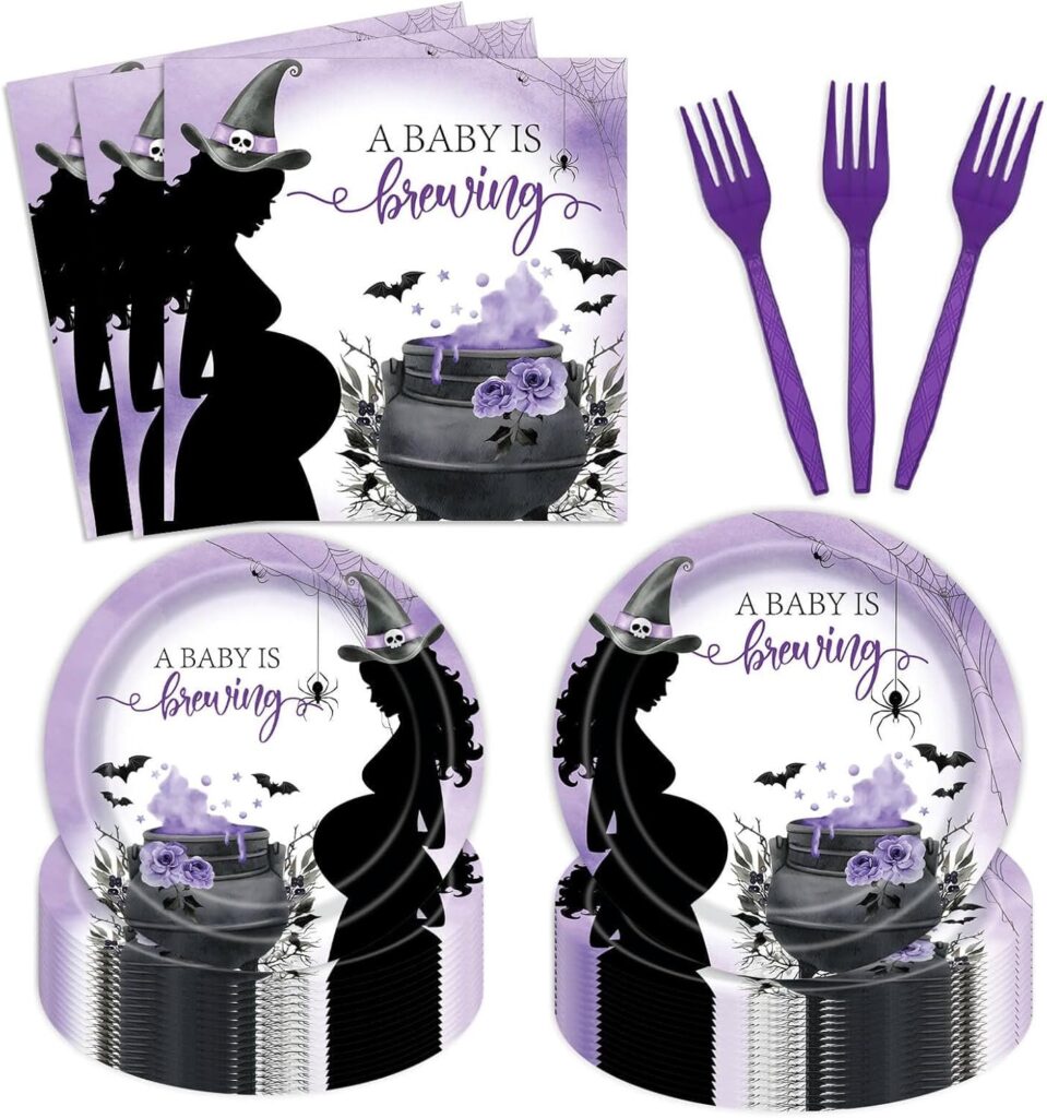 A Baby is Brewing Party Plate Supplies