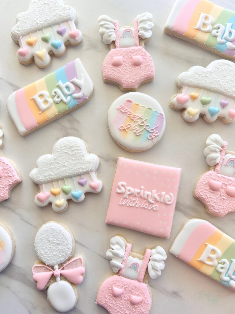 Baby Sprinkle Gender neutral Cookies