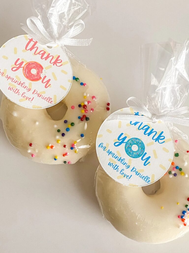 Baby Sprinkle Donut Bath Bomb Favors
