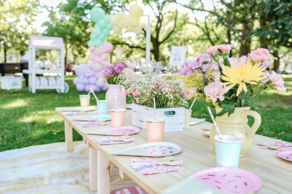Ice Cream Party Plates Perfect for a Baby Sprinkle