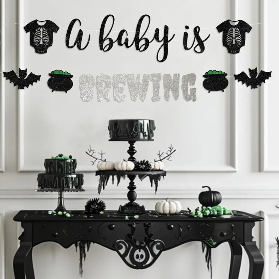 A Baby Is Brewing Baby Shower Banner
