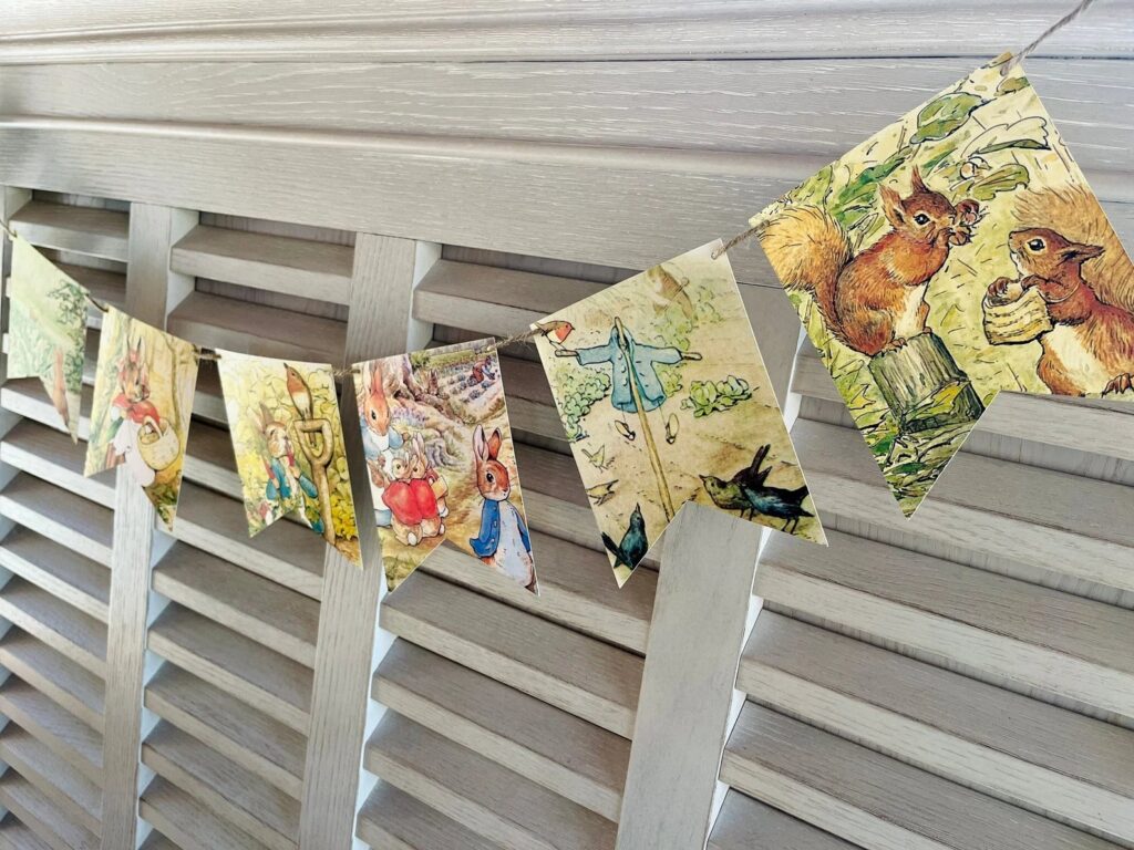 Peter Rabbit Vintage Banner