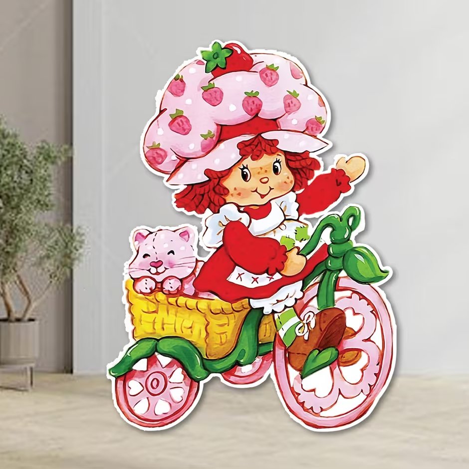 Vintage Strawberry Shortcake Cut Out