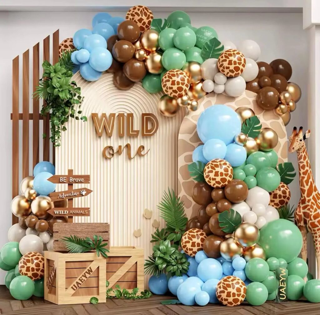 Wild One Safari Balloon Arch Kit