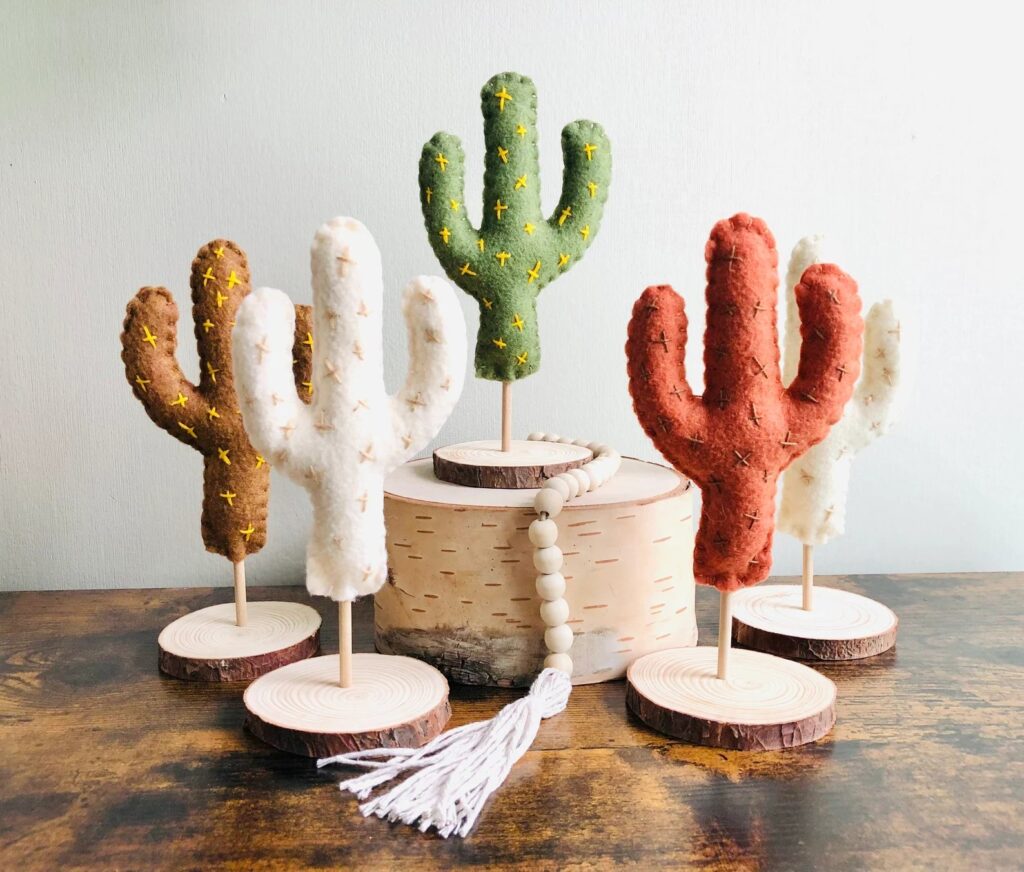 A Little Cowboy - Cowgirl Is On The Way cowboy cowgirl cactus party centerpiece