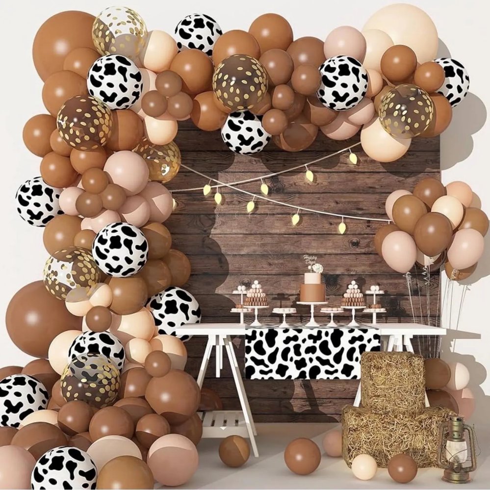 A Little Cowboy - Cowgirl Is On The Way western balloon arch kit