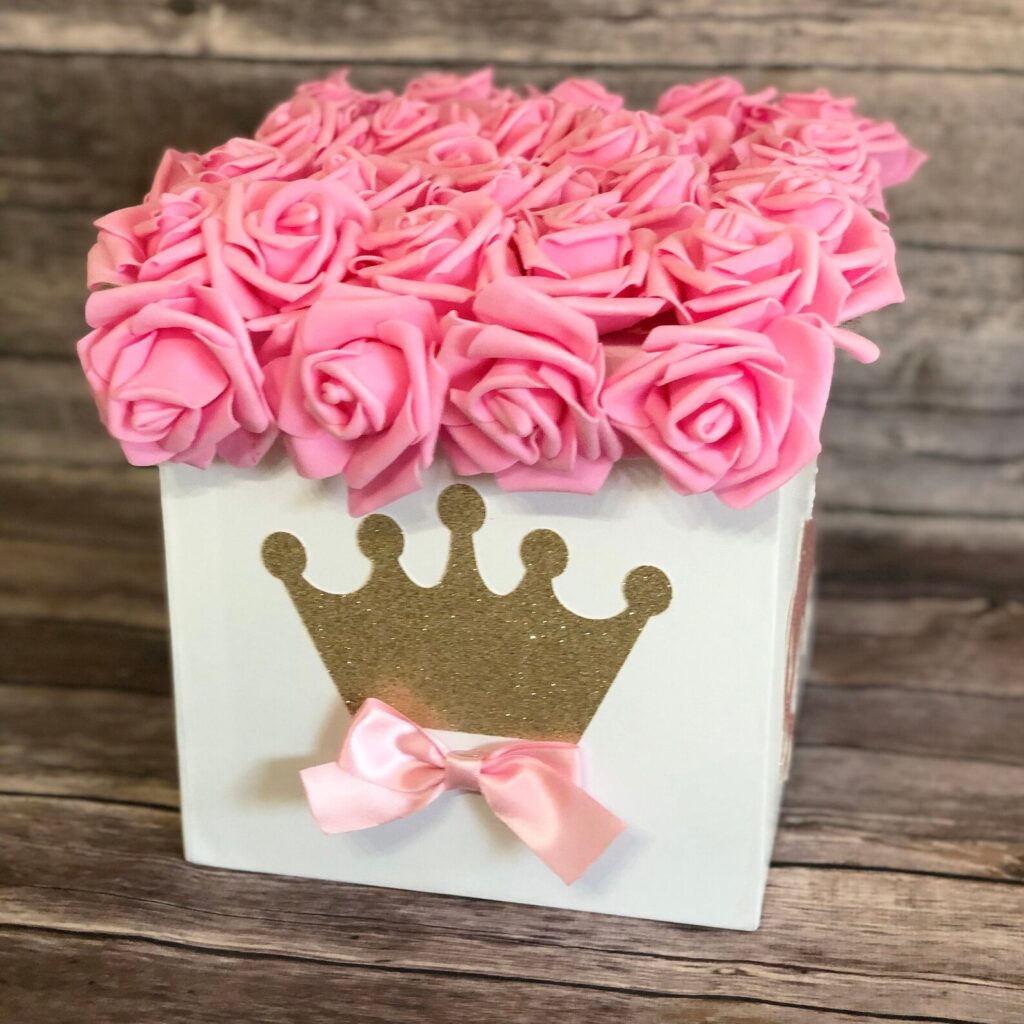 princess crown flower centerpiece