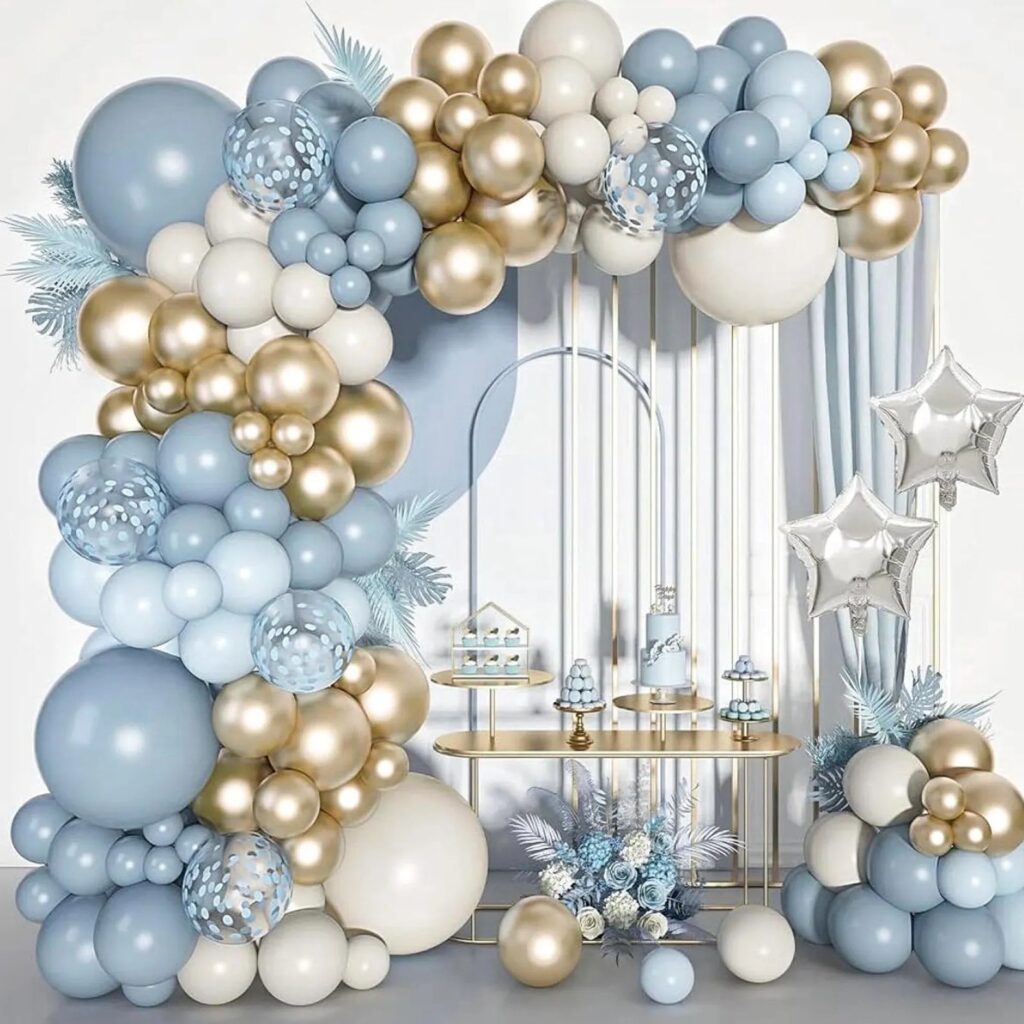 gender neutral baby shower balloon arch kit