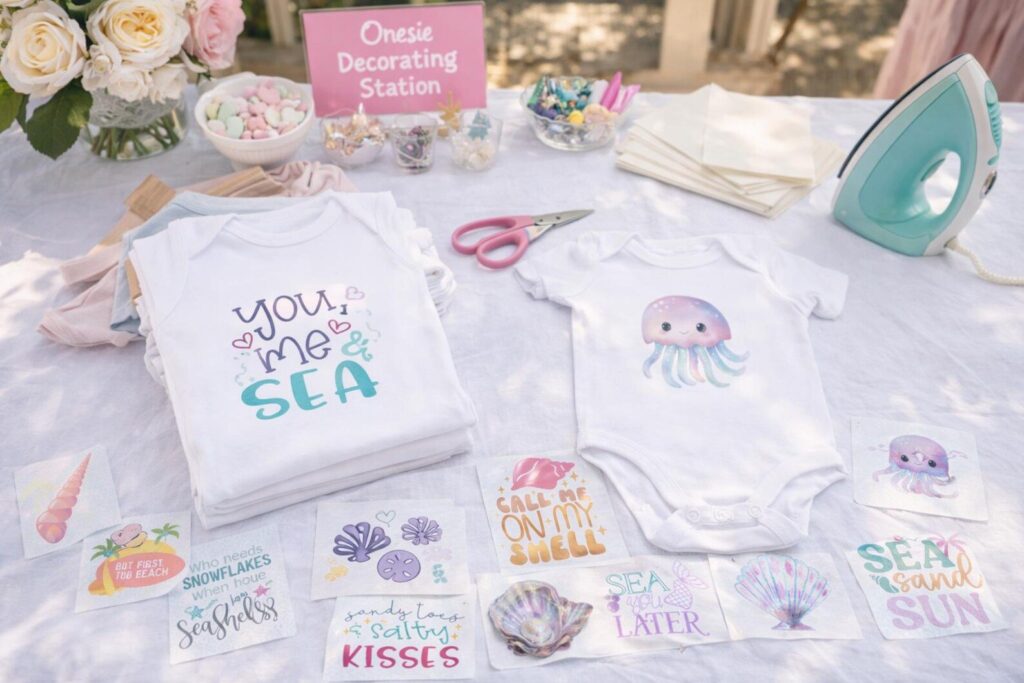 onesie decoration station