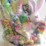 Easter candy git baskets