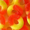 Albanese Easter Peach Gummy Rings