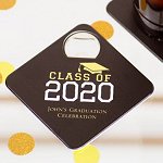 Class of 2020 Graduation Coaster Bottle Opener Party Favors