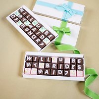 Bridesmaid Gift Ideas - Bridal Party Proposal Chocolate Box
