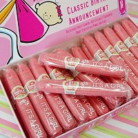Baby Girl Shower Party Favours - It's a Girl Bubblegum Cigar Favors