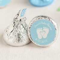 Baby Boy Shower Party Favours - Personalized Baby Shower Hershey's Kisses