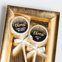 New Years Eve Party Supply and Favour Guide - Personalized Holiday Lollipops