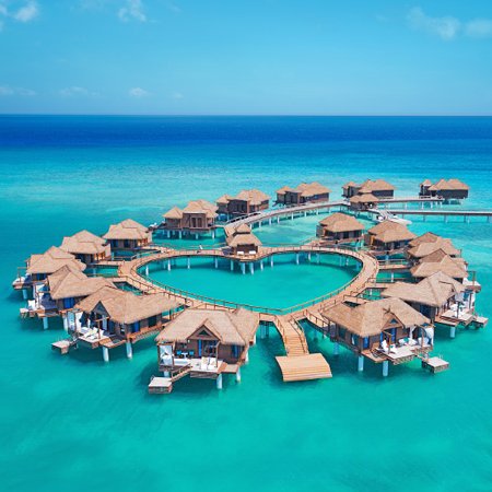 Valentine Gift and Favour Ideas - Sandals Over-The-Water Bungalows