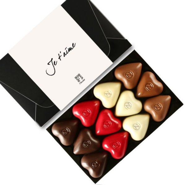 Valentine Gift and Favour Ideas - zChocolat Romantic Chocolate Assortment