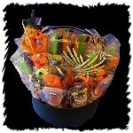 Halloween Candy Cauldrons