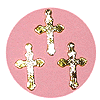 Decorative Gold Cross