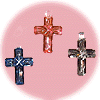 Decorative Crystalline Cross
