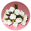 Small Foam Roses